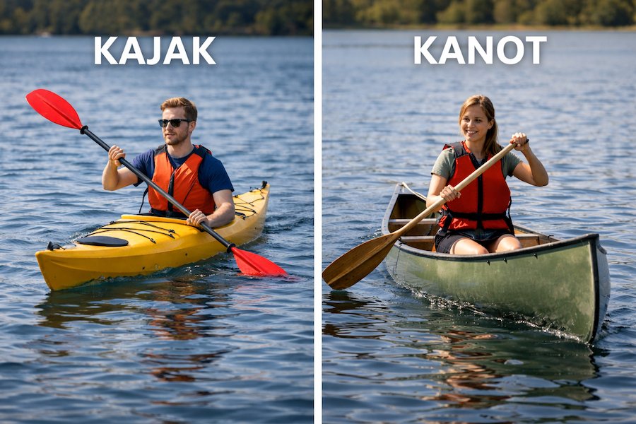 Kajak vs kanot – en guide